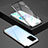 Coque Rebord Bumper Luxe Aluminum Metal Miroir 360 Degres Housse Etui Aimant T02 pour Samsung Galaxy S20 Ultra 5G Argent