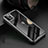 Coque Rebord Bumper Luxe Aluminum Metal Miroir 360 Degres Housse Etui Aimant T03 pour Apple iPhone 11 Pro Petit