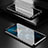 Coque Rebord Bumper Luxe Aluminum Metal Miroir 360 Degres Housse Etui Aimant T03 pour Huawei Honor 20S Petit