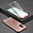 Coque Rebord Bumper Luxe Aluminum Metal Miroir 360 Degres Housse Etui Aimant T03 pour Samsung Galaxy Note 20 5G Bronze