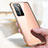 Coque Rebord Bumper Luxe Aluminum Metal Miroir 360 Degres Housse Etui Aimant T04 pour Huawei P40 Pro Petit