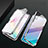 Coque Rebord Bumper Luxe Aluminum Metal Miroir 360 Degres Housse Etui Aimant T04 pour Samsung Galaxy Note 10 5G Argent