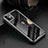 Coque Rebord Bumper Luxe Aluminum Metal Miroir 360 Degres Housse Etui Aimant T05 pour Apple iPhone 11 Argent