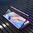 Coque Rebord Bumper Luxe Aluminum Metal Miroir 360 Degres Housse Etui Aimant T05 pour Oppo Reno4 5G Violet