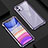 Coque Rebord Bumper Luxe Aluminum Metal Miroir 360 Degres Housse Etui Aimant T07 pour Apple iPhone 11 Petit