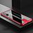 Coque Rebord Bumper Luxe Aluminum Metal Miroir 360 Degres Housse Etui Aimant T07 pour Huawei Honor 20 Rouge