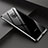 Coque Rebord Bumper Luxe Aluminum Metal Miroir 360 Degres Housse Etui Aimant T07 pour Huawei Mate 20 Noir