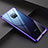 Coque Rebord Bumper Luxe Aluminum Metal Miroir 360 Degres Housse Etui Aimant T07 pour Huawei Mate 20 Violet