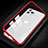 Coque Rebord Bumper Luxe Aluminum Metal Miroir 360 Degres Housse Etui Aimant T09 pour Apple iPhone 11 Pro Rouge