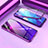 Coque Rebord Bumper Luxe Aluminum Metal Miroir 360 Degres Housse Etui Aimant T09 pour Huawei Nova 5 Pro Violet