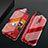 Coque Rebord Bumper Luxe Aluminum Metal Miroir 360 Degres Housse Etui Aimant T10 pour Oppo R17 Pro Rouge