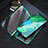 Coque Rebord Bumper Luxe Aluminum Metal Miroir 360 Degres Housse Etui Aimant T11 pour Huawei Nova 5 Pro Vert