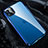 Coque Rebord Bumper Luxe Aluminum Metal Miroir 360 Degres Housse Etui Aimant T12 pour Apple iPhone 11 Pro Bleu