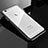 Coque Rebord Bumper Luxe Aluminum Metal Miroir 360 Degres Housse Etui M01 pour Apple iPhone 6S Noir