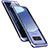 Coque Rebord Bumper Luxe Aluminum Metal Miroir 360 Degres Housse Etui M01 pour Samsung Galaxy Note 8 Duos N950F Petit