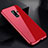 Coque Rebord Bumper Luxe Aluminum Metal Miroir 360 Degres Housse Etui M01 pour Samsung Galaxy S9 Plus Rouge