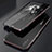 Coque Rebord Bumper Luxe Aluminum Metal Miroir 360 Degres Housse Etui M02 pour Huawei Nova 3e Rouge et Noir