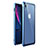 Coque Rebord Bumper Luxe Aluminum Metal Miroir 360 Degres Housse Etui pour Apple iPhone XR Bleu