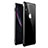 Coque Rebord Bumper Luxe Aluminum Metal Miroir 360 Degres Housse Etui pour Apple iPhone XR Noir