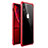 Coque Rebord Bumper Luxe Aluminum Metal Miroir 360 Degres Housse Etui pour Apple iPhone XR Rouge