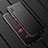 Coque Rebord Bumper Luxe Aluminum Metal Miroir 360 Degres Housse Etui pour Huawei Nova 3i Rouge et Noir