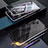 Coque Rebord Bumper Luxe Aluminum Metal Miroir 360 Degres Housse Etui pour Samsung Galaxy Note 10 Plus Petit