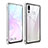 Coque Rebord Bumper Luxe Aluminum Metal Miroir Housse Etui pour Huawei Nova 4 Argent