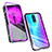 Coque Rebord Bumper Luxe Aluminum Metal Miroir Housse Etui pour Oppo RX17 Pro Petit