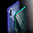 Coque Rebord Bumper Luxe Aluminum Metal Miroir Housse Etui pour Samsung Galaxy A8s SM-G8870 Petit