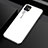 Coque Rebord Contour Silicone et Vitre Miroir Housse Etui Degrade Arc en Ciel H01 pour Apple iPhone 11 Blanc