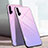 Coque Rebord Contour Silicone et Vitre Miroir Housse Etui Degrade Arc en Ciel H01 pour Huawei Honor 20 Pro Rose