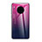 Coque Rebord Contour Silicone et Vitre Miroir Housse Etui Degrade Arc en Ciel H01 pour Huawei Mate 30 5G Mixte
