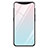 Coque Rebord Contour Silicone et Vitre Miroir Housse Etui Degrade Arc en Ciel H01 pour Oppo Find X Cyan