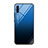 Coque Rebord Contour Silicone et Vitre Miroir Housse Etui Degrade Arc en Ciel H01 pour Samsung Galaxy A70S Petit