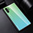 Coque Rebord Contour Silicone et Vitre Miroir Housse Etui Degrade Arc en Ciel H01 pour Samsung Galaxy Note 10 Plus Petit