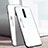 Coque Rebord Contour Silicone et Vitre Miroir Housse Etui Degrade Arc en Ciel H01 pour Xiaomi Redmi K20 Blanc