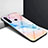 Coque Rebord Contour Silicone et Vitre Miroir Housse Etui Degrade Arc en Ciel H01 pour Xiaomi Redmi Note 8 (2021) Orange