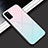 Coque Rebord Contour Silicone et Vitre Miroir Housse Etui Degrade Arc en Ciel H02 pour Huawei Honor V30 5G Petit