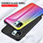 Coque Rebord Contour Silicone et Vitre Miroir Housse Etui Degrade Arc en Ciel H03 pour Xiaomi Mi 11 5G Petit