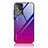 Coque Rebord Contour Silicone et Vitre Miroir Housse Etui Degrade Arc en Ciel JD1 pour Samsung Galaxy A33 5G Rose Rouge