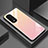 Coque Rebord Contour Silicone et Vitre Miroir Housse Etui Degrade Arc en Ciel JM1 pour Huawei Honor 80 Pro 5G Petit