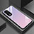 Coque Rebord Contour Silicone et Vitre Miroir Housse Etui Degrade Arc en Ciel JM1 pour Huawei Honor 80 Pro Flat 5G Petit