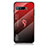 Coque Rebord Contour Silicone et Vitre Miroir Housse Etui Degrade Arc en Ciel LS1 pour Asus ROG Phone 3 Rouge