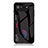 Coque Rebord Contour Silicone et Vitre Miroir Housse Etui Degrade Arc en Ciel LS1 pour Asus ROG Phone 7 Noir