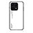 Coque Rebord Contour Silicone et Vitre Miroir Housse Etui Degrade Arc en Ciel LS1 pour Huawei Honor 70 Lite 5G Blanc