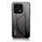 Coque Rebord Contour Silicone et Vitre Miroir Housse Etui Degrade Arc en Ciel LS1 pour Huawei Honor 70 Lite 5G Gris Fonce