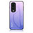 Coque Rebord Contour Silicone et Vitre Miroir Housse Etui Degrade Arc en Ciel LS1 pour Huawei Honor 70 Pro 5G Petit