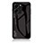 Coque Rebord Contour Silicone et Vitre Miroir Housse Etui Degrade Arc en Ciel LS1 pour Huawei Honor 80 SE 5G Noir