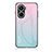 Coque Rebord Contour Silicone et Vitre Miroir Housse Etui Degrade Arc en Ciel LS1 pour Huawei Nova 10 SE Petit