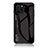 Coque Rebord Contour Silicone et Vitre Miroir Housse Etui Degrade Arc en Ciel LS1 pour Huawei Nova Y61 Noir